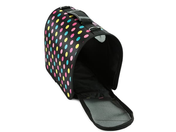 Transporttasker til katte og hunde - sorte transportburetasker Black l