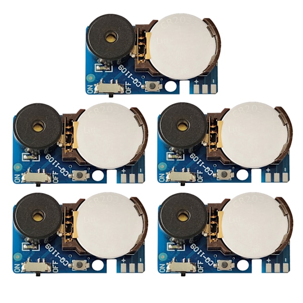 Ny produktkampanj! Högkvalitativ Prank Noise Maker Roliga Practical Joke Gag Leksaker Kladdiga Små Prank Saker Gag Gåvor för Vuxna Blå Blue 5pcs