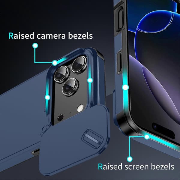 TPU + PC Puhelinkotelo - lingling} Blue iPhone 17 Pro