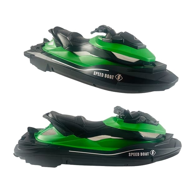Fjernstyret jetski - Grøn - Svart black