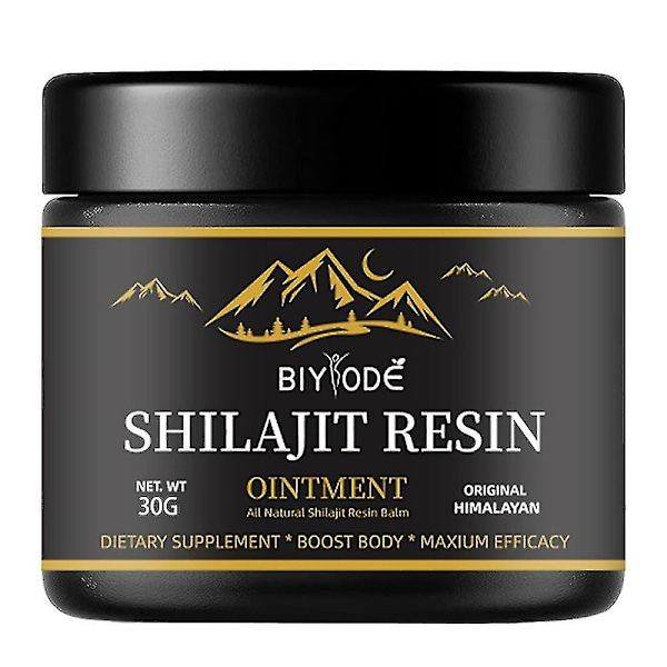 Påskerbjudanden! Högkvalitativ Shilajit Resin för Kroppsvård Förbättrar Blodcirkulationen, Sänker Kolesterolnivåerna 30g