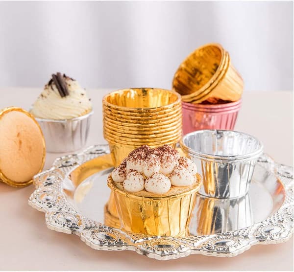 50 engangskopkageforme, bageforme, muffinforme