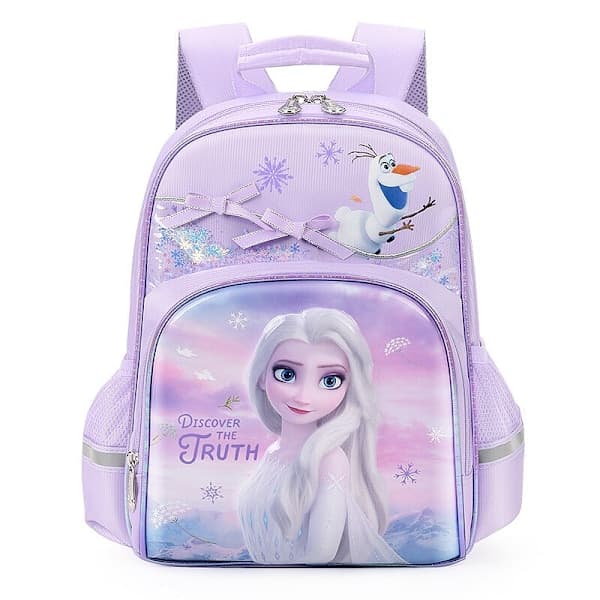 Børne rygsæk Frost Elsa Prinsesse lilla
