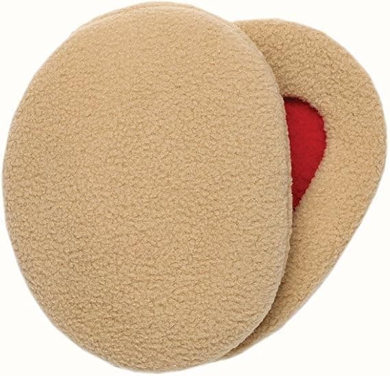Ørevarmere uten stropper (1 par) Khaki