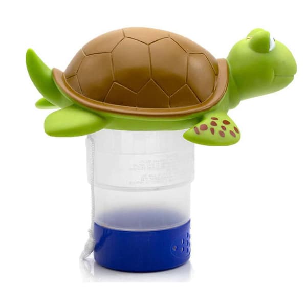 Pool flydeanordning, flydende pooldispenser, flydende poolklordispenser