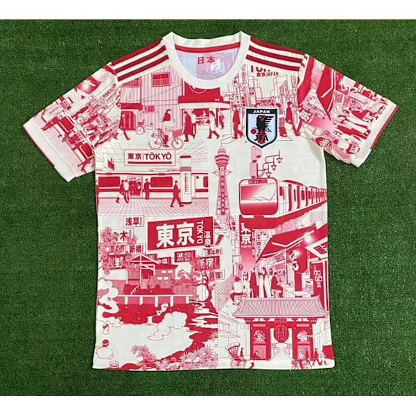 Ny produktkampanj! Högkvalitativ Japan Tröja Herr 22-23 Hemma Specialutgåva Samurai Sakura Serietidnings Fotbollströja 1 1 XXL