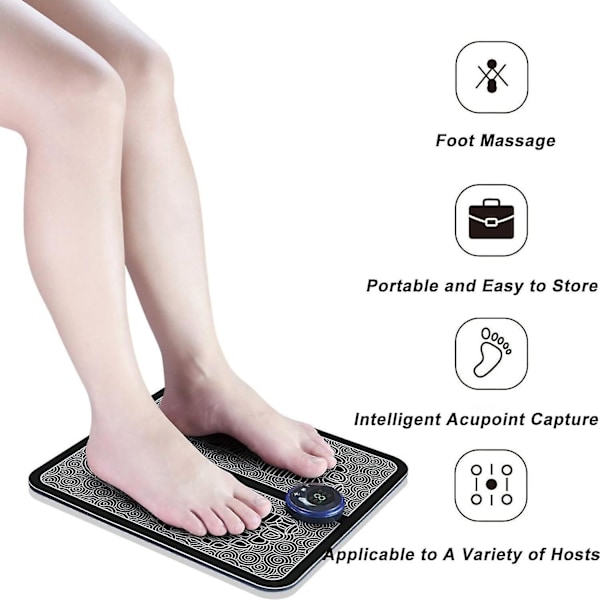 Hot 2025 Fodmassager til neuropati fødder, fuld kropsmassager til neuropati behandling, 8 tilstande 19 niveauer fodmassager til neuropati behandling Tw