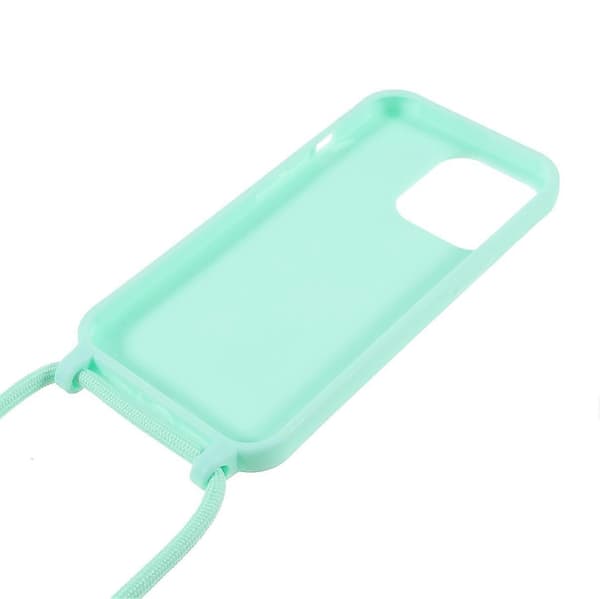 Mjukt TPU Mobilskal Skyddsskal med Snodd Kompatibel med n7E iPhone 13 Pro 6.1 tum - Deep Pi-lingling} Multicolor Baby Blue