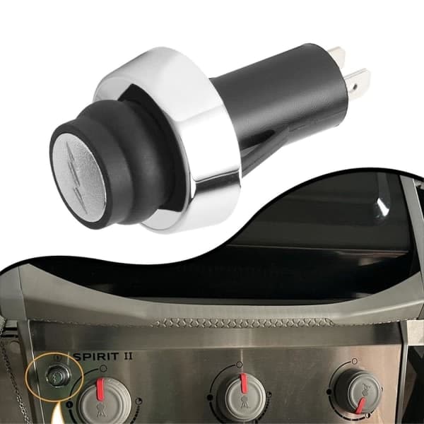 BBQ Grill Tenningsknapp - Weber BBQ Grill Erstatningsknapp