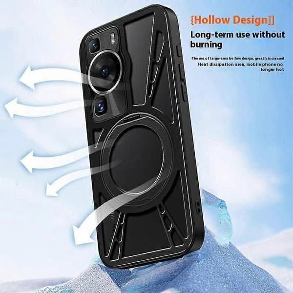 Kompatibel med Huawei P60 Telefonfodral-lingling} Multicolor Black