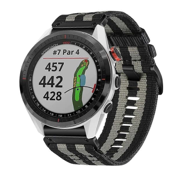 Bästsäljande nyloncanvasarmband kompatibelt med Garmin Approach S62