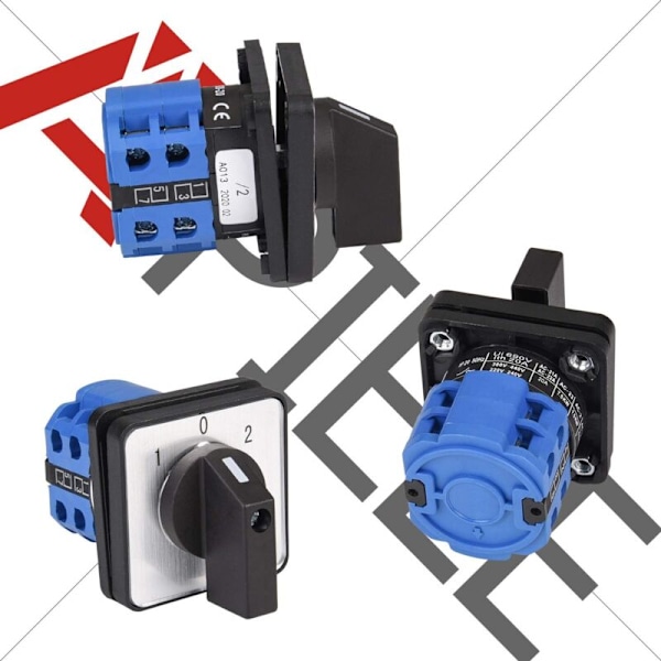 Het 2025 Allmän Rotary Cam 20A 3-Positions 8-Terminal 690V Cam Switch