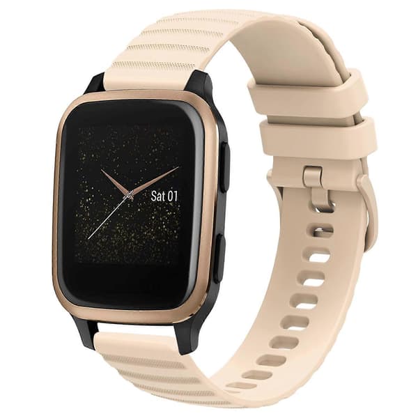Silikone Urrem Til Garmin Venu SQ-lingling} Beige