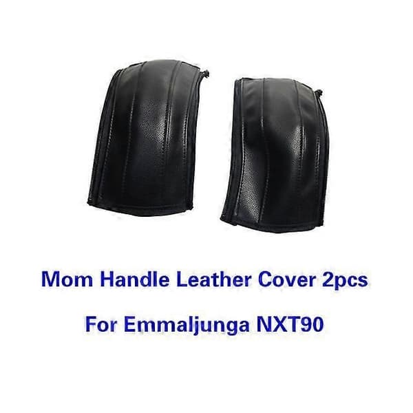 Emmaljunga NXT90 Barnvagn PU Läder Handskhandskar, Handskhandskar, Barnvagnstillbehör 2-pack Svart mom 2pc black