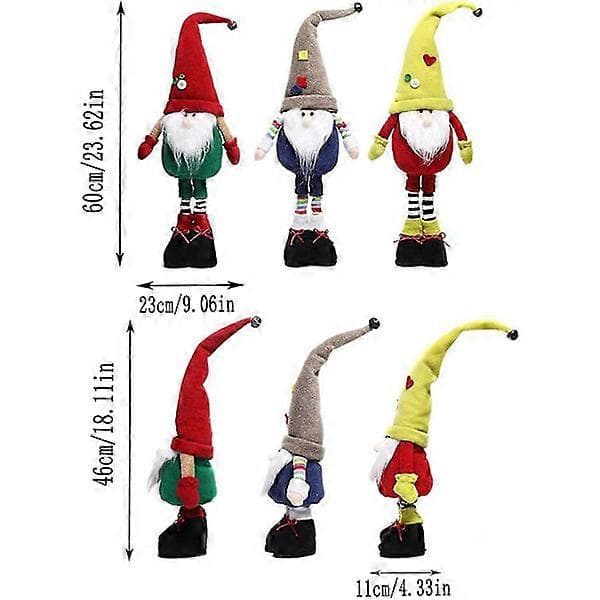Jul Gonk Tomte Prydnad Plysch Tomtedocka-lingling}