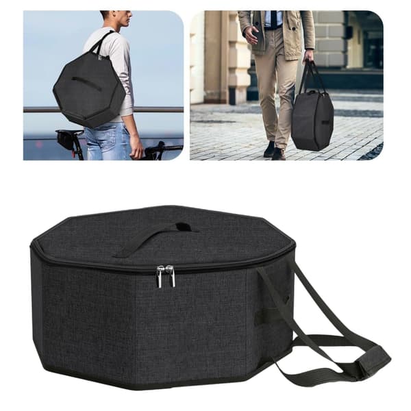 Stor hattförvaringslåda, resväska, cowboyhatt förvaringslåda Grey 0.6