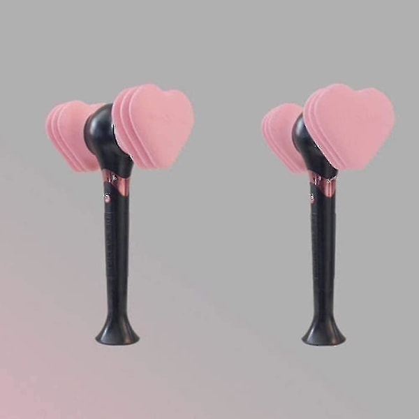 Blackpink Ljusstav Hjärta/Hammarformad Kpop Led Lampa Stick Konsertlampa Hiphop Ljusstav Lysande Stick För Blackpink Fans