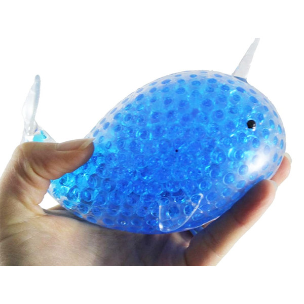 Stor trycktålig mjuk gummi delfin sensorisk boll 272