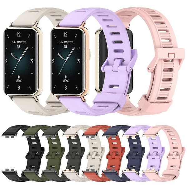 Bestselger Flat Hole TPU-stropp Kompatibel med Honor Band 9