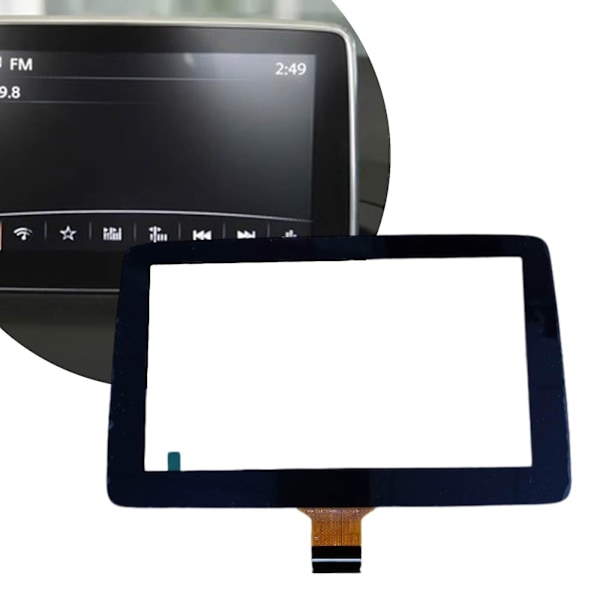 Påskrabatt! Högkvalitativ informationsdisplay pekskärm glas bhp1611j0d för Mazda 3 2014 2015 2016 7\" fk LONG