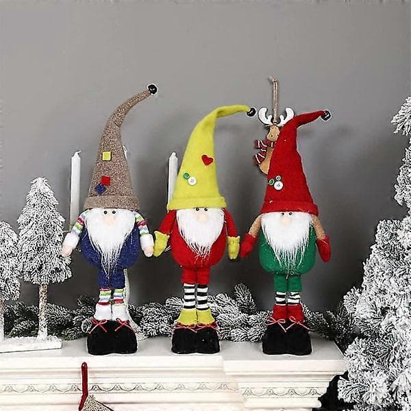 Jul Gonk Tomte Prydnad Plysch Tomtedocka-lingling}