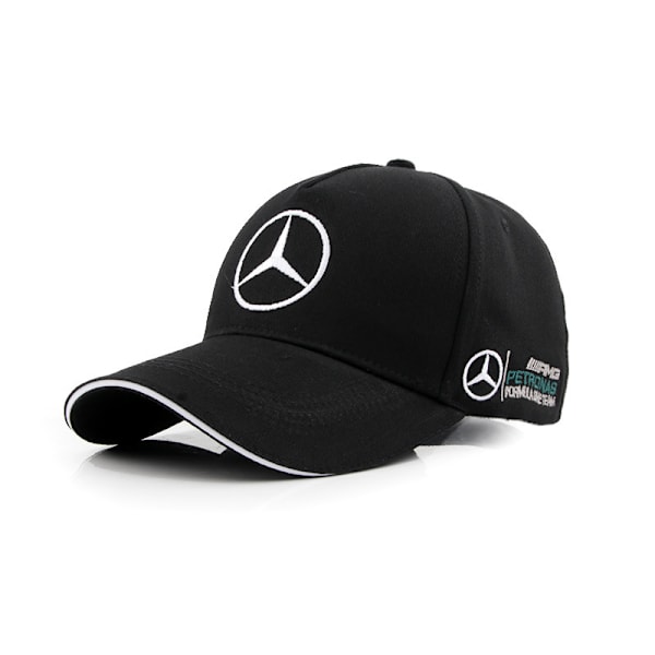 Cool sort baseballkasket, stor motorcykelkasket