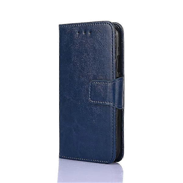 Krystalltekstur Skinnetui Kompatibelt med iPhone 13 Pro Max-lingling} Royal Blue
