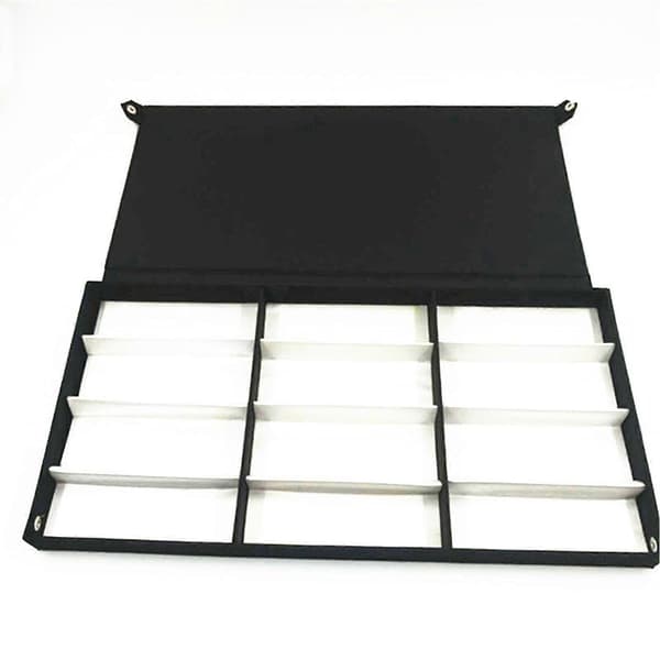 Brille Displayboks 12 Grid Mode Brilleetui til Bord Husstandsskab - lingling}