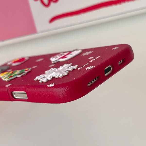 Kompatibel med iPhone 16 Pro Max matt hybrid PC TPU telefonfodral 3D-jul