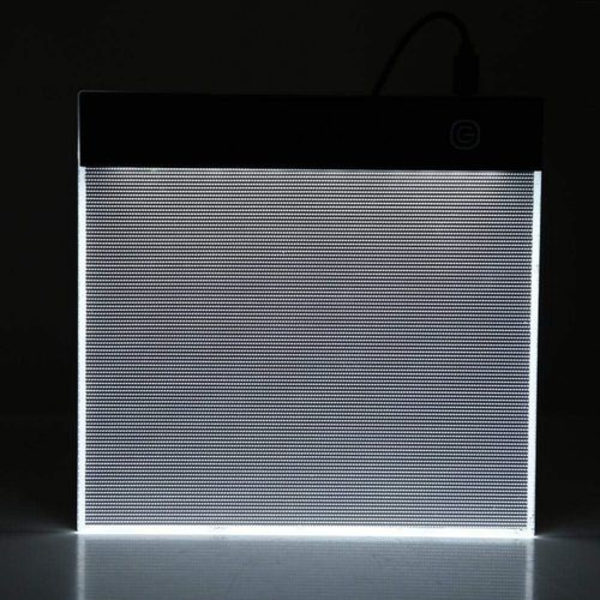 A5 LED tegneplade, LED lysplade, A5 LED lysplade, ultratynd LED lysboks