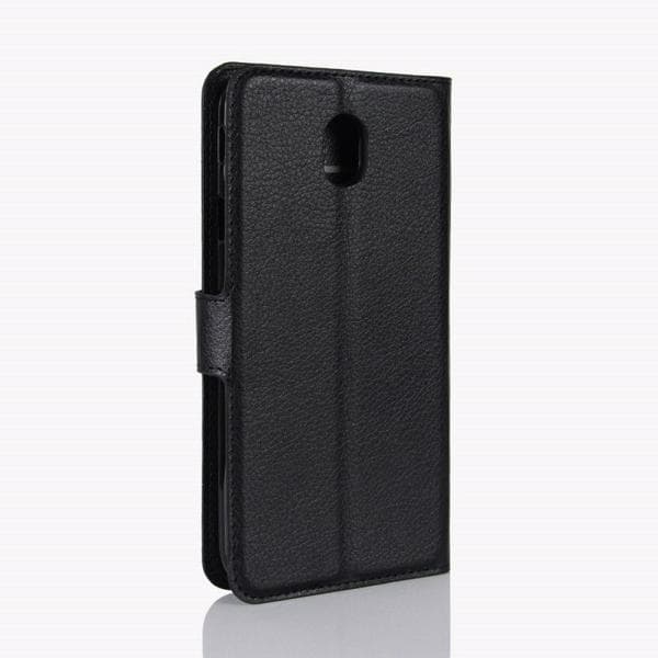 Kompatibel med Samsung Galaxy J3 (2017) Plånboksfodral - Svart Black