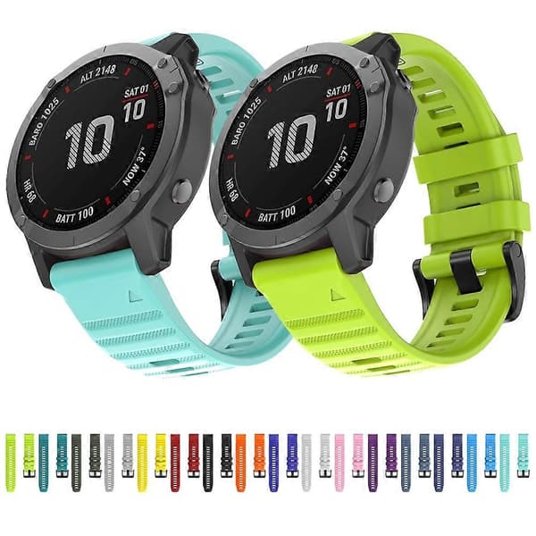 Silikone Urrem Til Garmin Fenix 7-lingling} Midnight Blue
