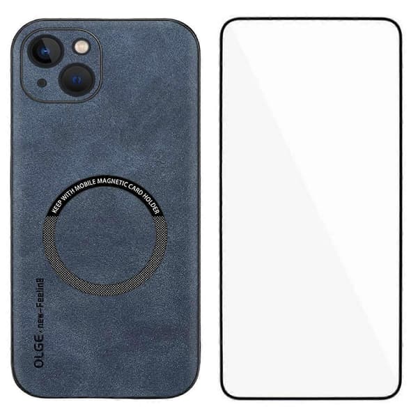 Kompatibel med iPhone 14 Telefon Cover - lingling} Multicolor Blue