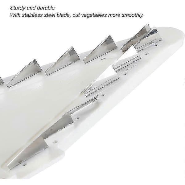 V-formede blade i rustfrit stål - BPA-fri Orange