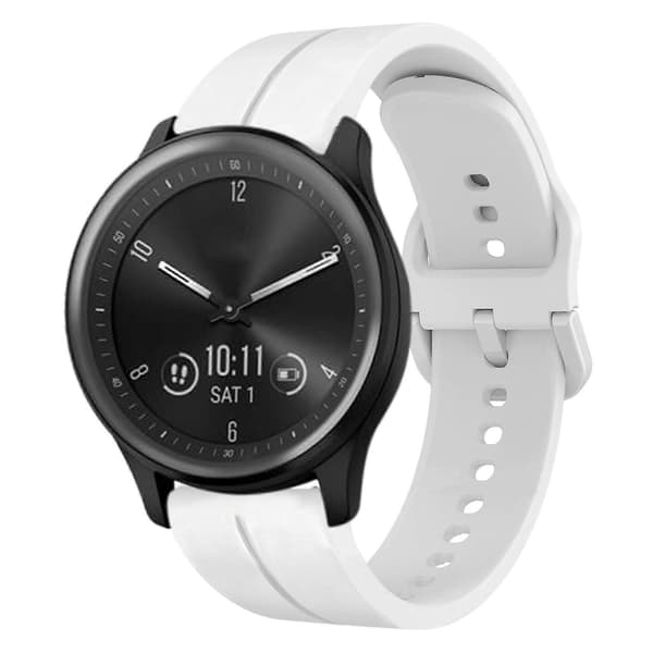 Silikone Urrem Til Garmin Vivomove Sport-lingling} White