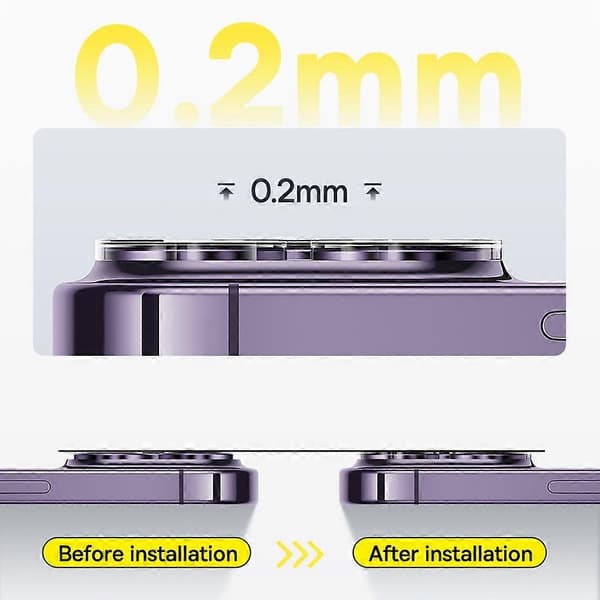Kompatibel med iPhone 15 Kameralinsskydd - lingling}