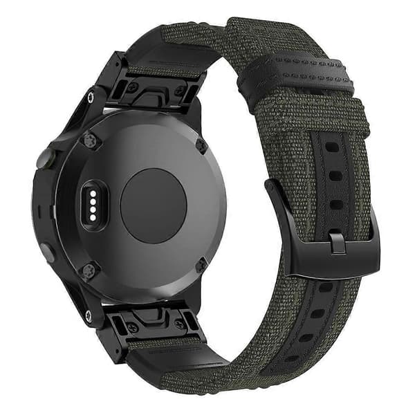 Kellon ranneke Garmin Fenix5 Plus -linglingille} Army Green
