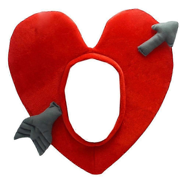 Hjertehat kostume, Valentinsdag kostume tilbehør - lingling}