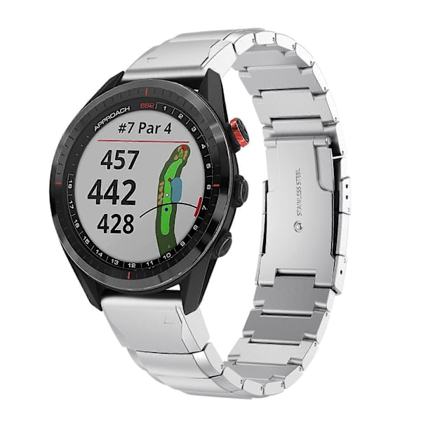 Metal Urrem Til Garmin Approach S62-lingling} Silver