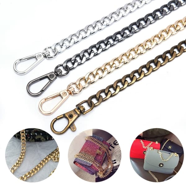 DIY Wallet Strap Chain Replacement Gold
