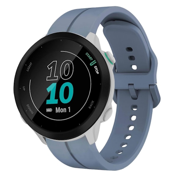 Silikoninen kellon ranneke Garmin Forerunner 55 -linglingille} Blue