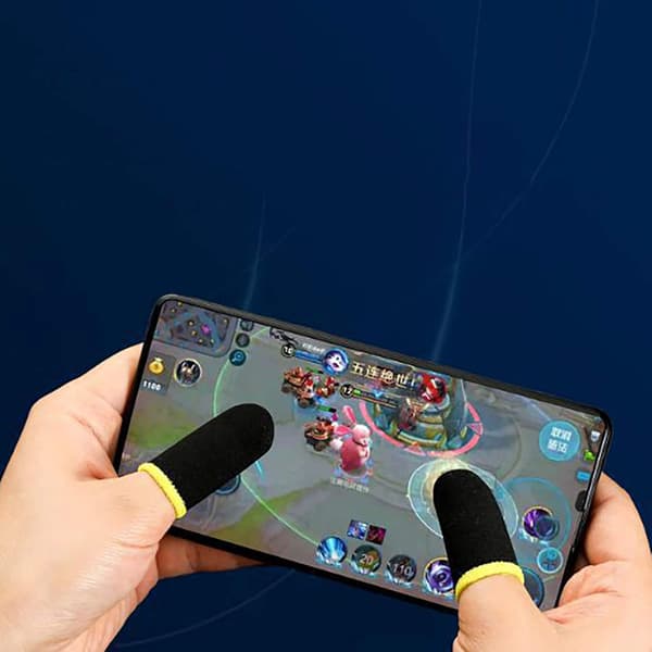 5-par Sømløse Touchscreen Svedafvisende Handsker til PUBG Mobile