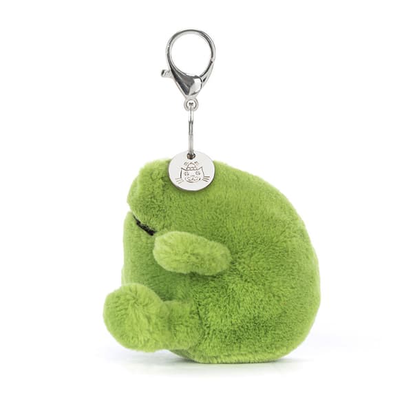 Rolig Ricky Rain Frog Väskberlock Plyschhänge 14cm