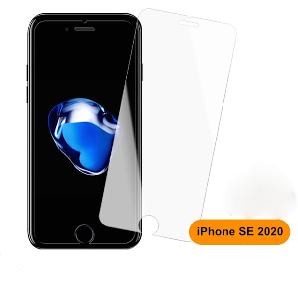 Uusi 2025 iPhone 6/7/8/SE (2020/2022) - Näytönsuoja Karkaistu Lasi Läpinäkyvä 8
