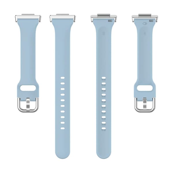 Bästsäljare Kompatibel med Huawei Watch Fit 2 Silikon Armband, Storlek: L Light blue