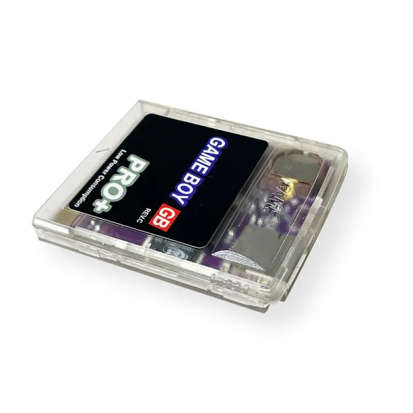 Multi Game Cartridge för Gameboy Color Game Boy Real 1000+IN 1 Everdrive Cart Passar till GB GBC Transparent vit