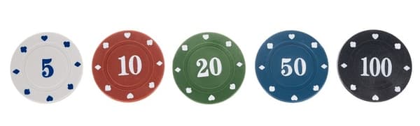 Pokersett/Texas Hold'em-sett - 200 sjetonger 1790