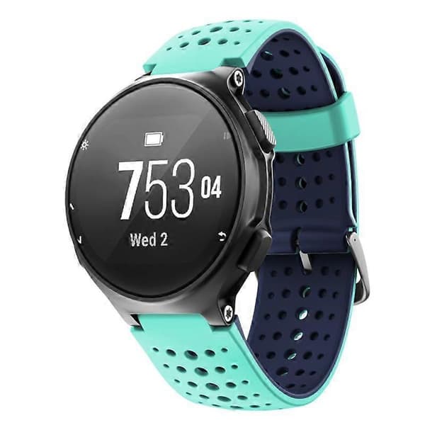 Kompatibel med Garmin Forerunner 220 Silikone Urrem - lingling} Mint Green Blue