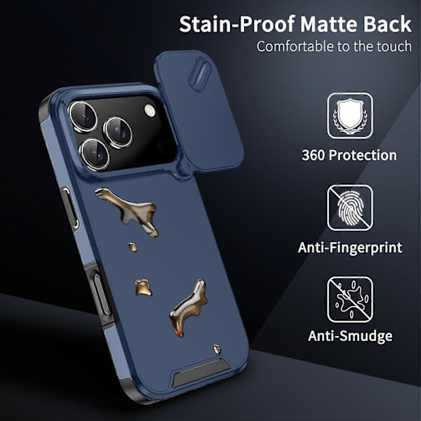 TPU + PC Telefonfodral - lingling} Blue iPhone 17 Pro