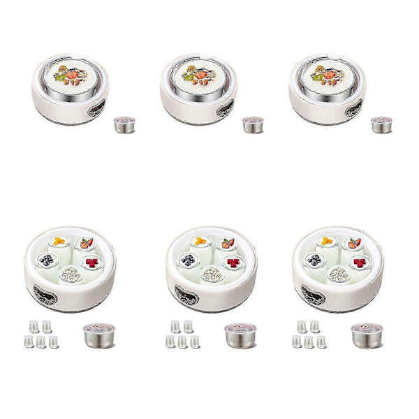 Ultimat probiotisk yoghurtmaskin, basmodell med justerbar temperatur- och tidskontroll. Basic US Plug